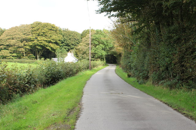 Exit Road from Home Farm