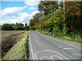 Apsley End Road passing a moat, Shillington