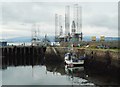 NH7867 : Cromarty Harbour by Richard Sutcliffe