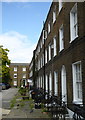 Terraced houses in Elia Street Islington