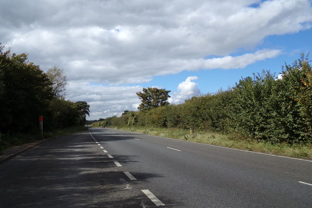 The A47 at Swaffham