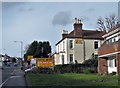 Businesses in Battle Road looking north, Hollington, Hastings