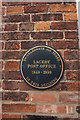 Laceby post office plaque