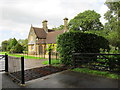 Cattle grid and Chetnole Lodge