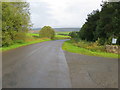 Road at the entrance to Kelloside Farm