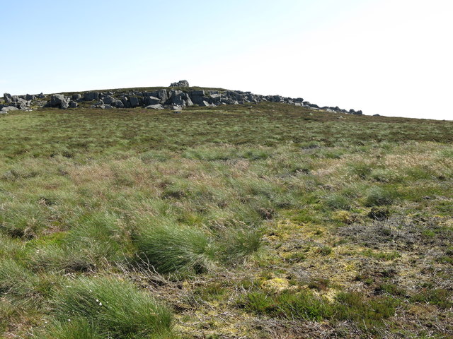 Rock outcrop on Monk's Moor