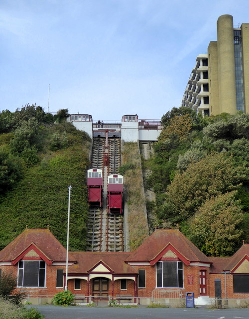 The Leas Cliff Lift, Folkestone