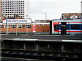 Waiting for the right of way at Woking