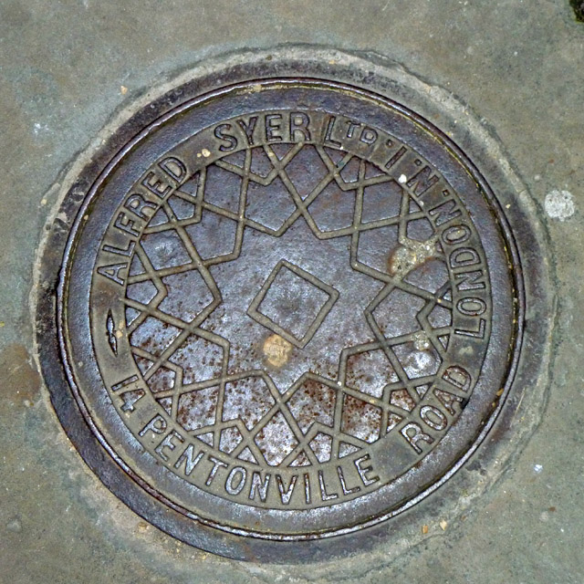 Coal plate, Great Percy Street, WC1