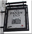 Pandy Inn name sign, Tonypandy