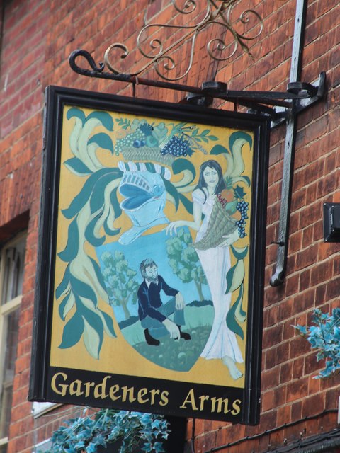 Gardeners Arms sign