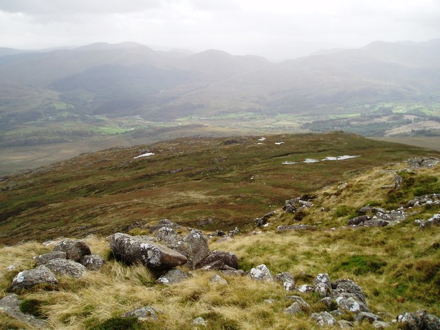 The View South From Daear Ddu