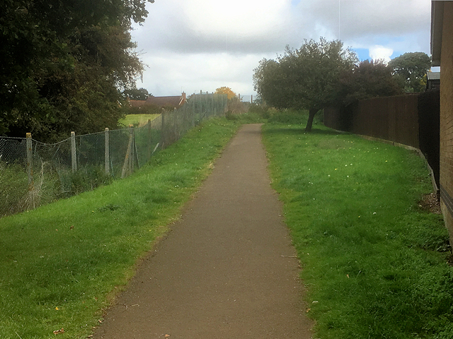 Burton Latimer, Path Behind Spring Gardens