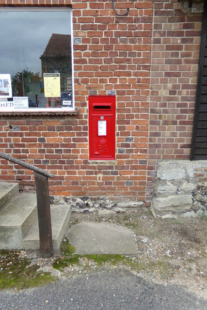 West Acre Post Office Postbox