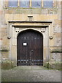 The tower door of St Eurgain and St Peter, Northop