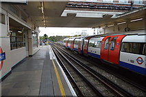 TQ2789 : Northern Line, East Finchley Underground Station by N Chadwick