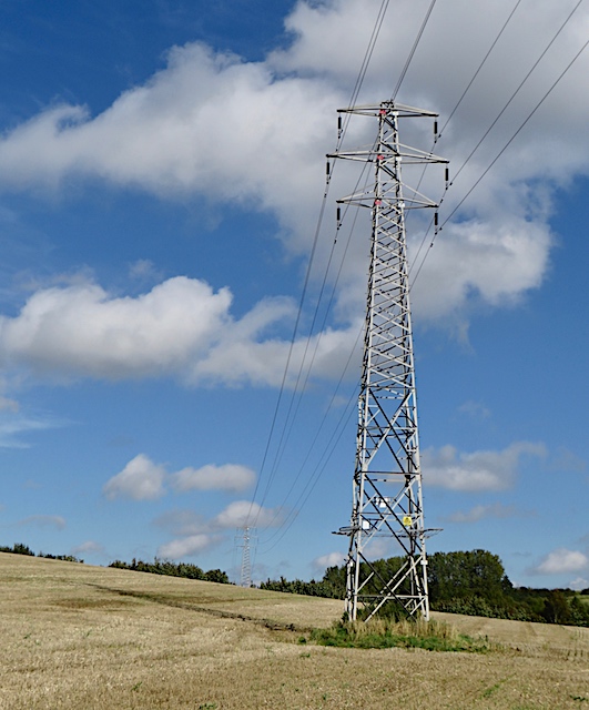 Pylons between Crambeck and Welburn