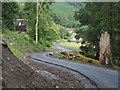 New extension to the railway path above St Fillans