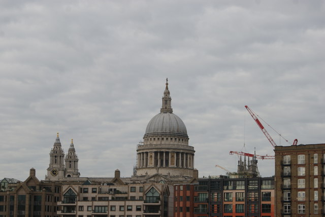 View of St. Paul's Cathedral from the South Bank #13