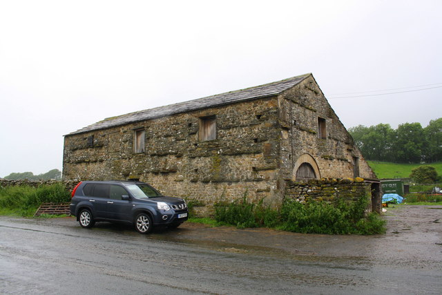 Barn at Field Gate Farm on north side of A684