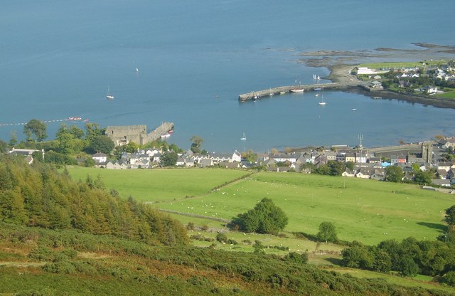 Carlingford Harbour from Carlingford Mountain