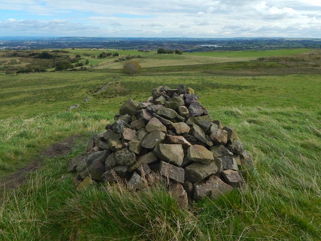 Cairn in the Fereneze Hills
