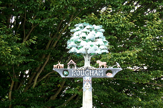 Rougham Village sign