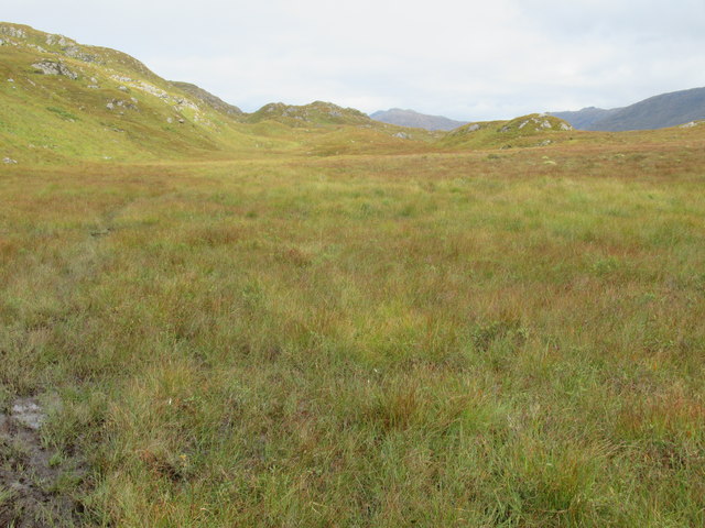 Peat bog below Fireach Dubh north-west of Loch Shiel