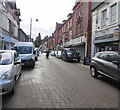 Semi-pedestrianised part of Dunraven Street, Tonypandy