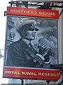 Royal Naval Reserve sign