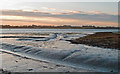 TM2535 : Mudflats and River Orwell near Trimley Marshes by Roger Jones