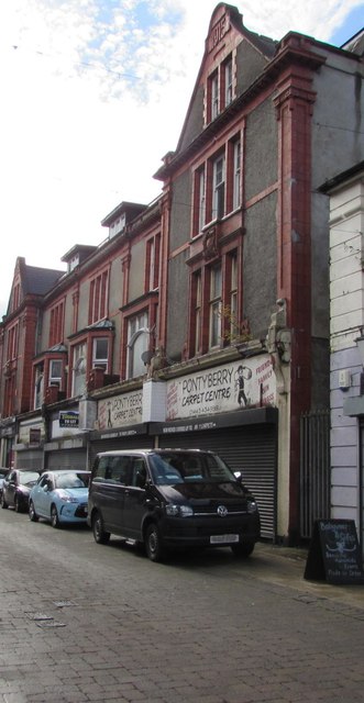 Former Pontyberry Carpet Centre, Tonypandy