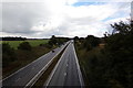 TL9163 : The A14 Bury Road near Rougham by Geographer