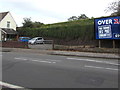 Railway embankment above Chepstow Road, Newport