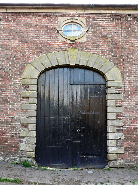 Barn door, Longburgh House
