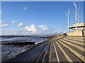 High tide by the promenade