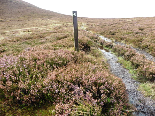 The Speyside Way Tomintoul Spur near Carn Liath