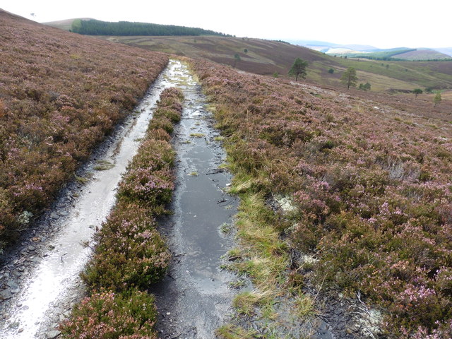 The Speyside Way Tomintoul Spur near Carn Liath