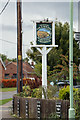 Fox & Hounds Public House sign