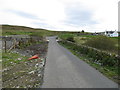 Blackcraig Bridge and road crossing Black Burn near Blackcraig