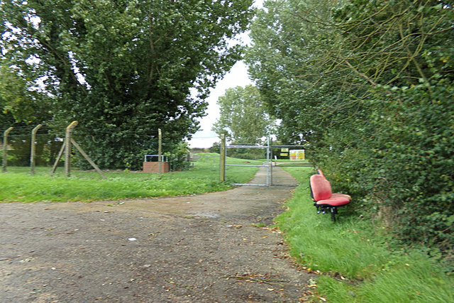 Entrance to the Sewage Works