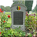 WW1 Belgian grave in Cambridge city cemetery