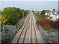 Approaching Enfield Lock station