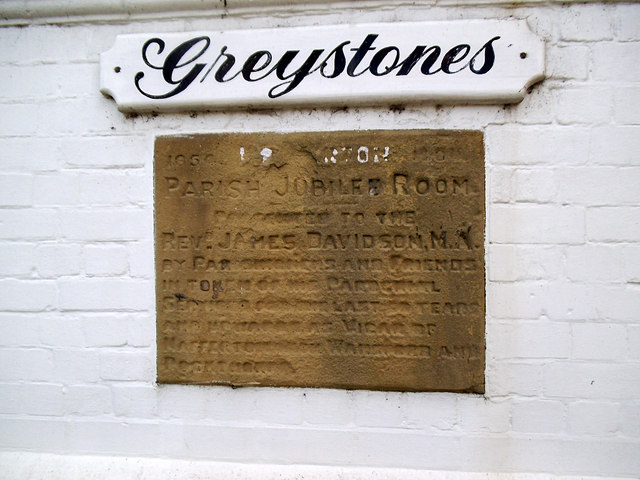 Former Nafferton Parish Jubilee Room - plaque