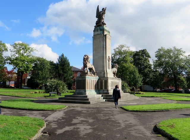 War memorial in Ashton-under-Lyne