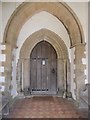 St George, Hardingham: south door