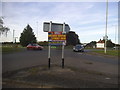 Roundabout on Clothall Road, Baldock