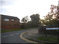 Salisbury Road at the junction with Bygrave Road