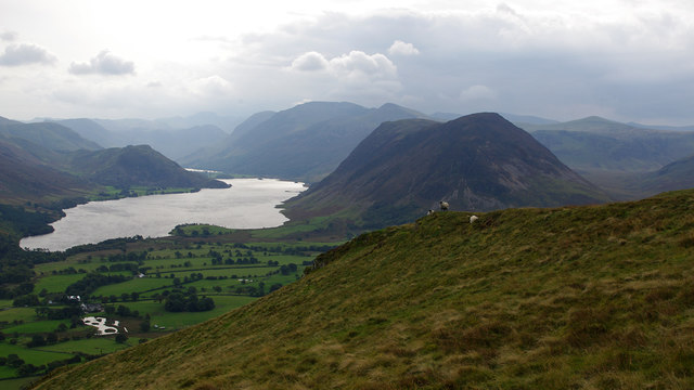 On Loweswater Fell