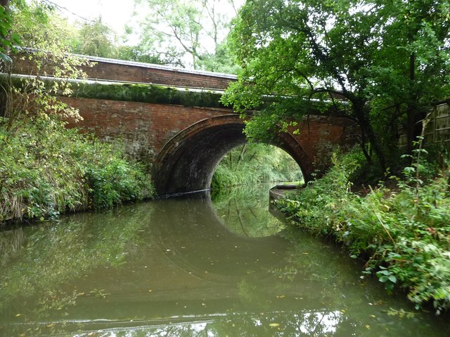 Gallows Hill Bridge [No 8] and a pipe... © Christine Johnstone cc-by-sa ...